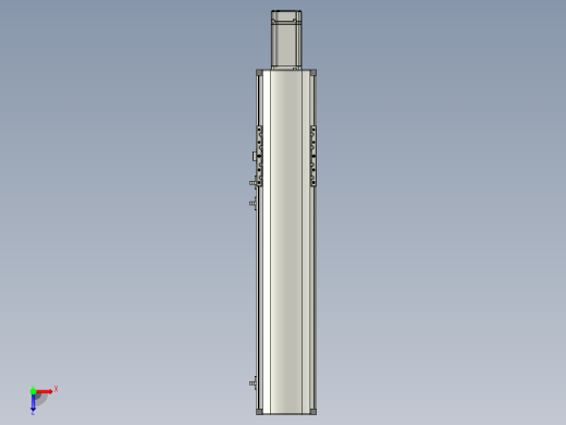 东锦丝杆传动-直线滑台模组DH120-C-400-BC-P400W-C3俯视缩略图