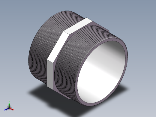 对丝-六角等径 DN80