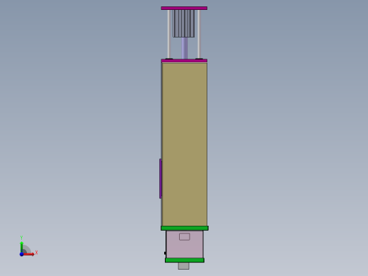 Q064-人民币清分机总体方案设计【三维SolidWorks】前视缩略图