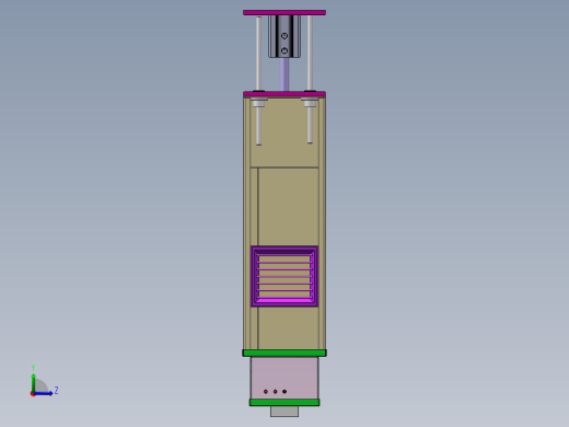 Q064-人民币清分机总体方案设计【三维SolidWorks】左视缩略图