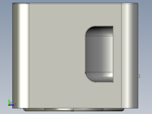 苹果iPod Hi-Fi音箱模型3D图纸 RHINO设计左视缩略图