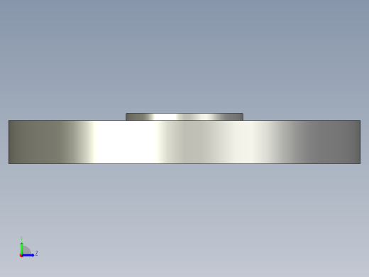 船舶管路系统SeaCor_Blind Flange_37J153005_0.5in左视缩略图