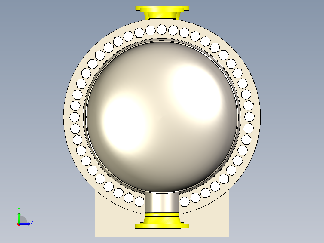 换热器SW2012左视图