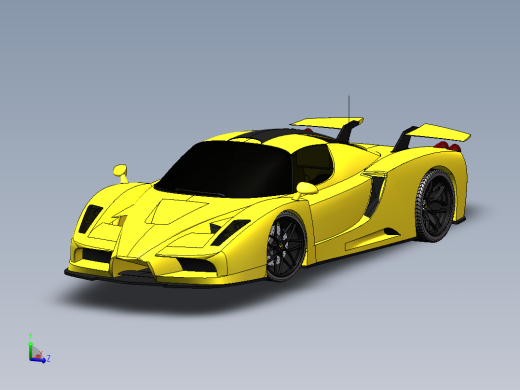 77法拉利恩佐SW设计