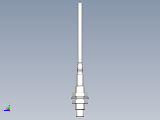 基恩士EV-108U_kc图纸模型右视缩略图