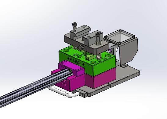 A3K-Z导槽冲切模（sw18可编辑+工程图+bom）