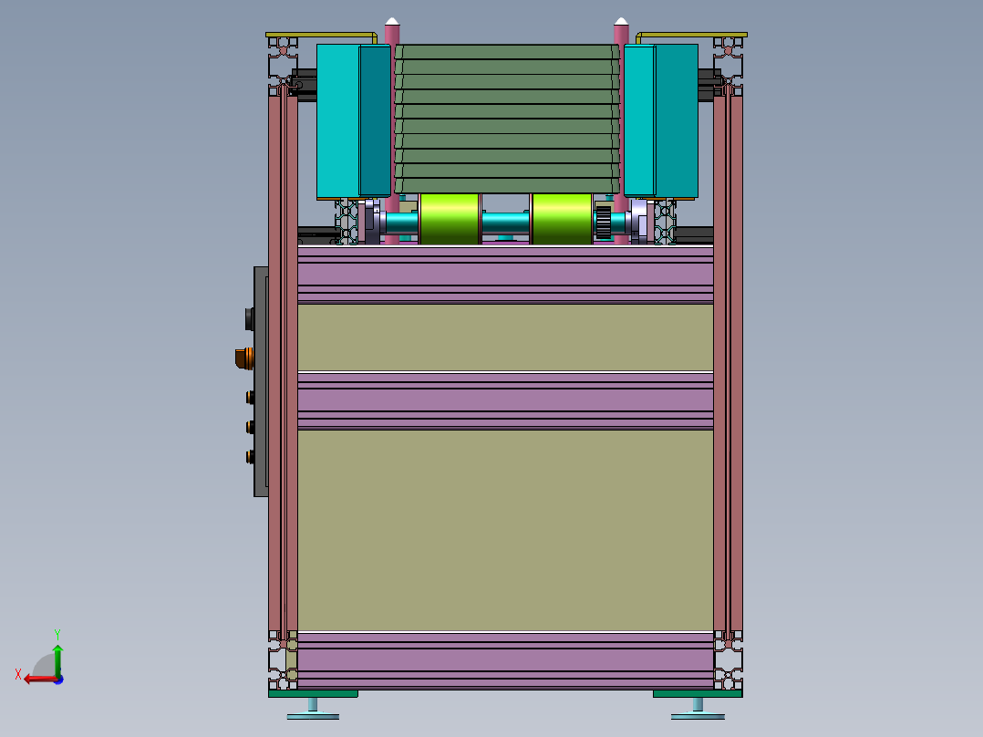 托盘自动供料机sw18可编辑后视图