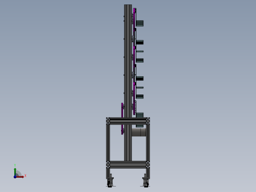 链条输送带sw20可编辑前视缩略图
