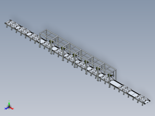 多机器人侧挂挑选线体设计