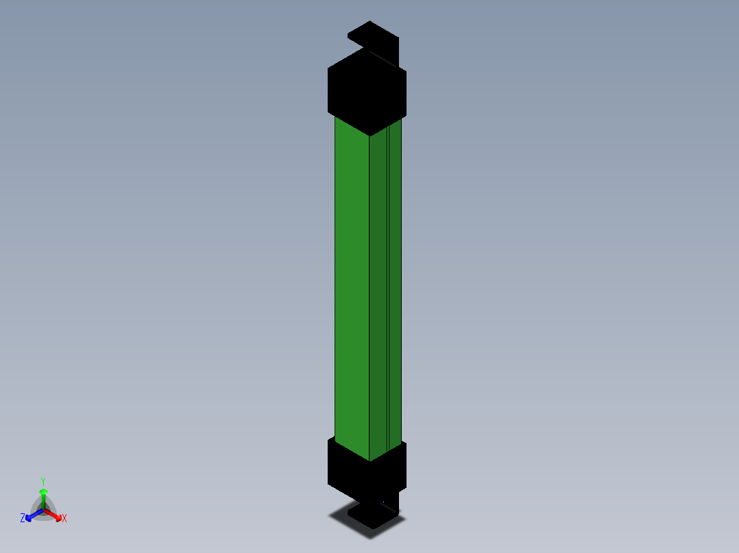精益管 (62)正等轴测图