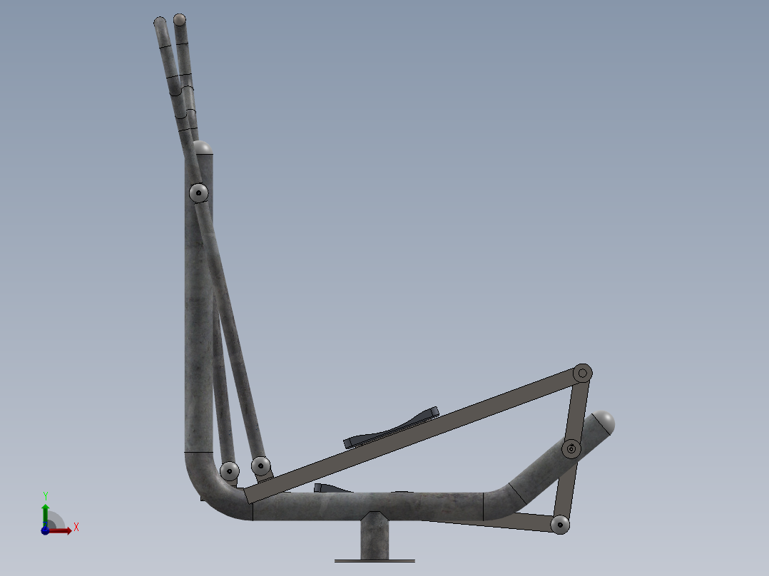 健身器材(117)前视图