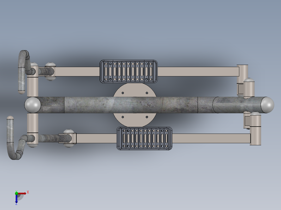 健身器材(117)俯视图