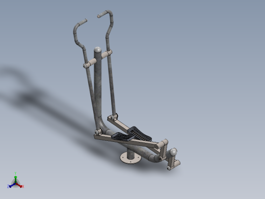 健身器材(117)正等轴测缩略图