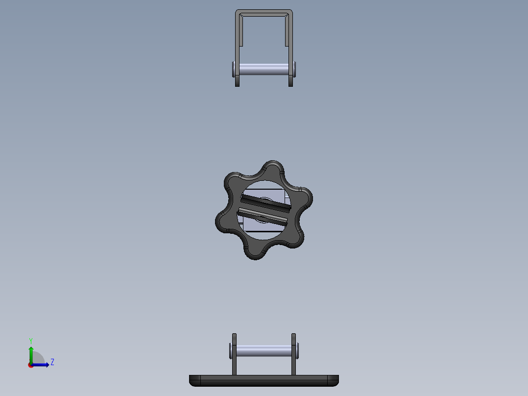 千斤顶(37)左视图