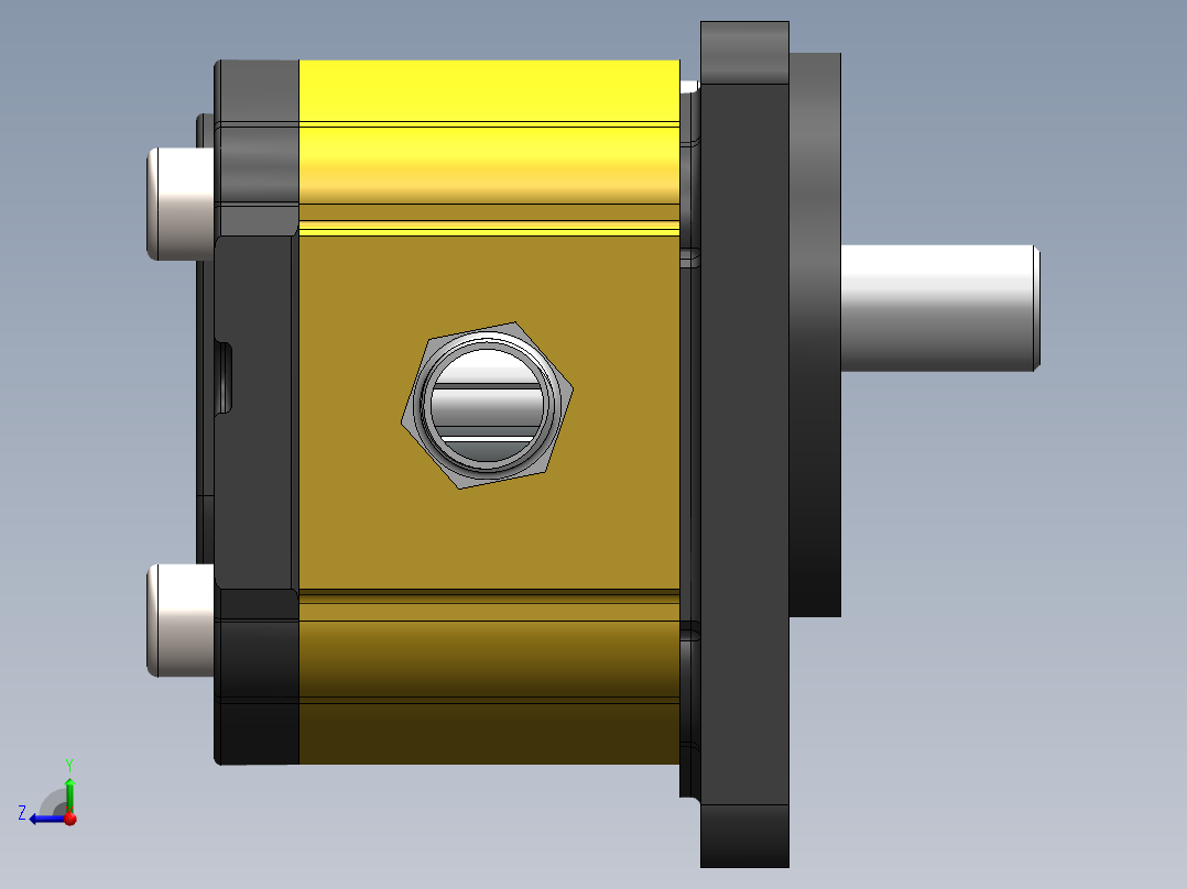 泵、水泵(118)右视图
