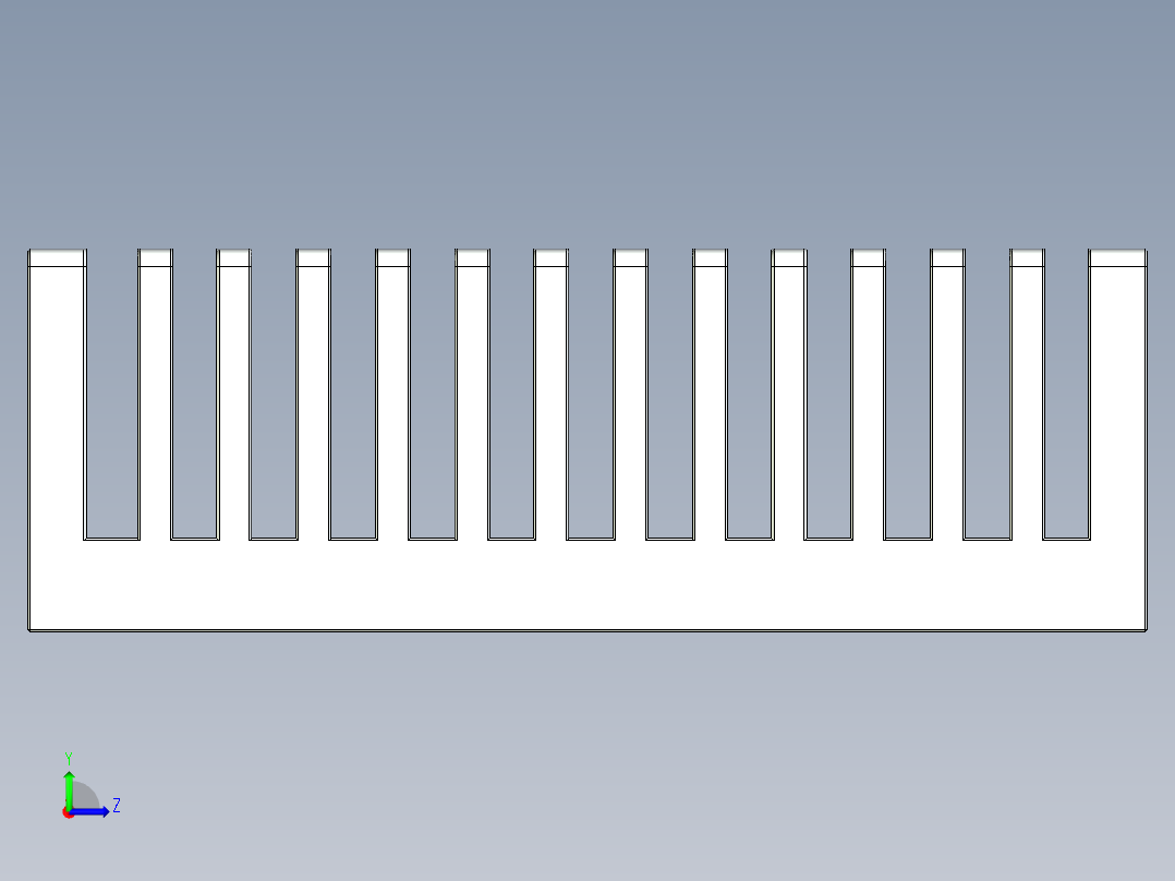 散热器(28)左视图