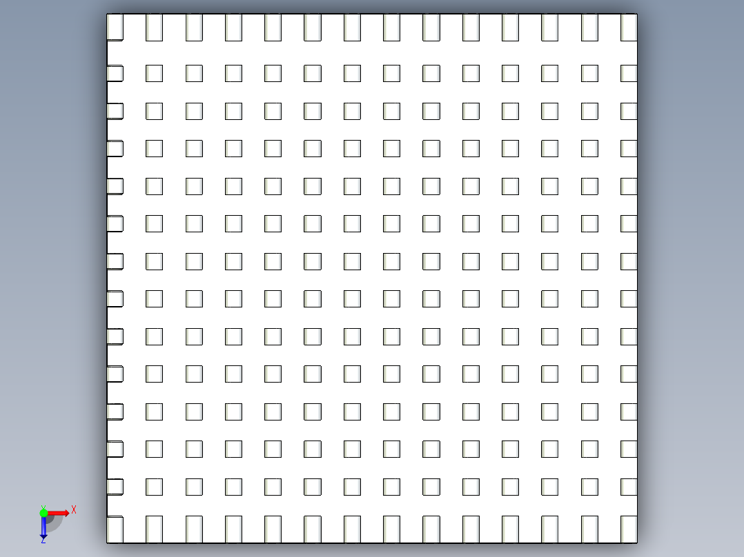 散热器(28)俯视图