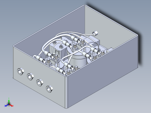 电气控制柜electrical-box-relay-current-sensor-and-other-components-1 6 STP