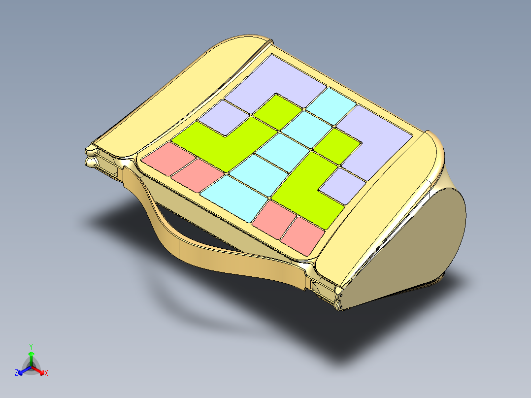 视觉传达展示模型（包装盒）