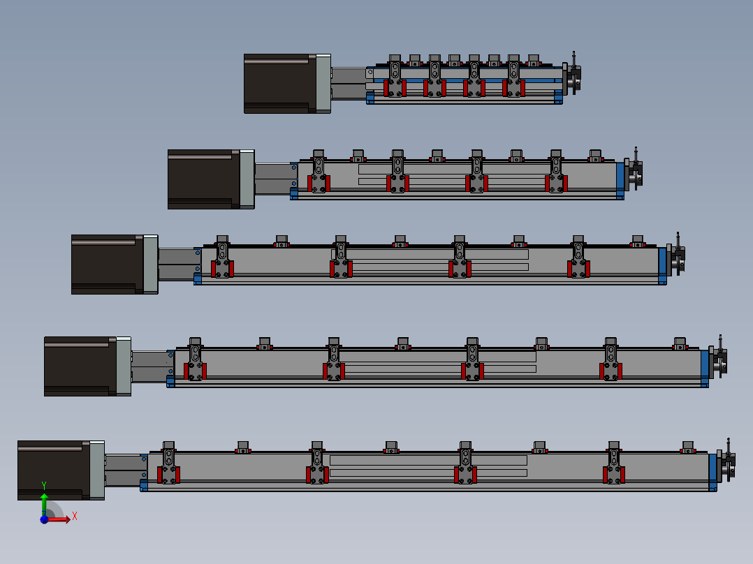 5款XD5357C对称变距模组