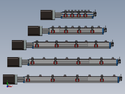 5款XD5357C对称变距模组前视缩略图