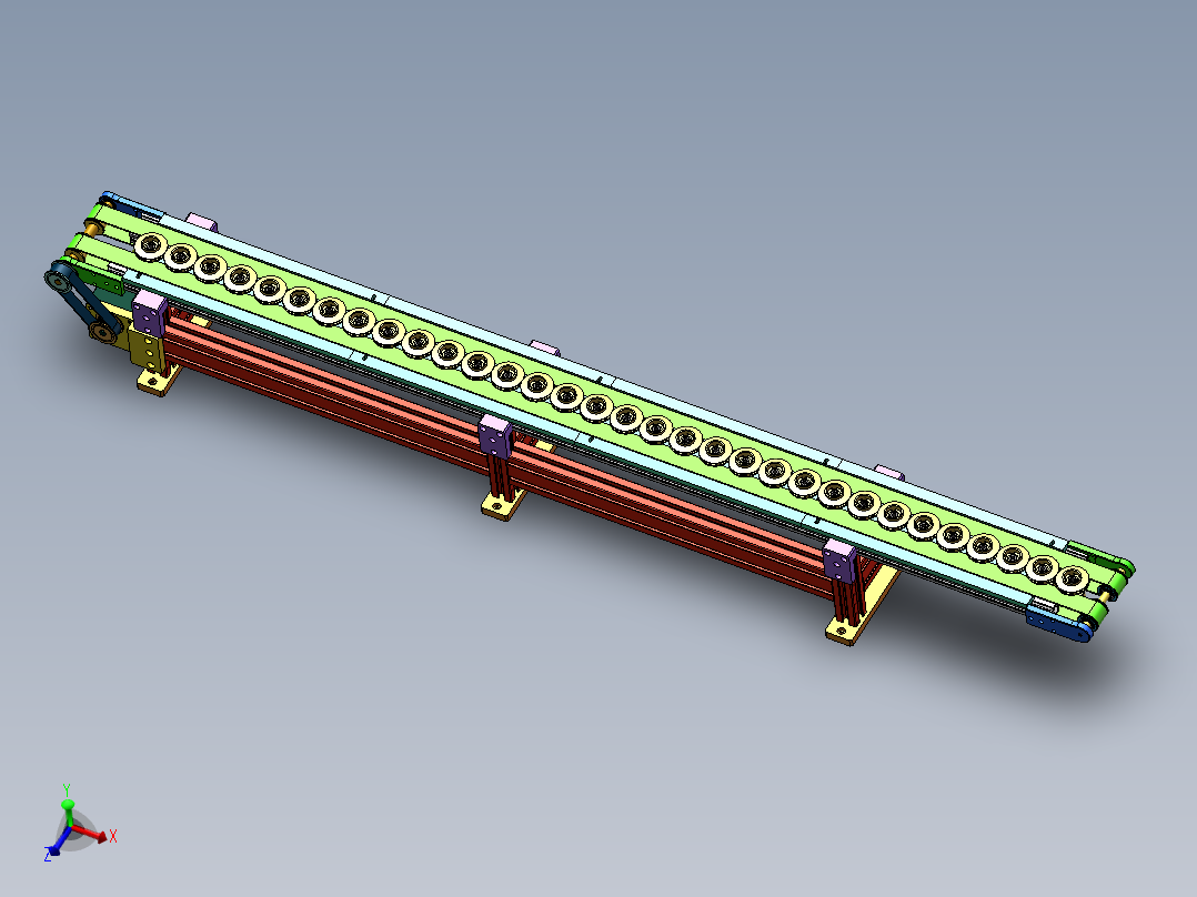 新能源汽车水泵转子自动上料输送线