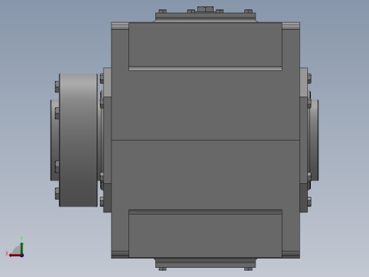 工业齿轮箱后视缩略图