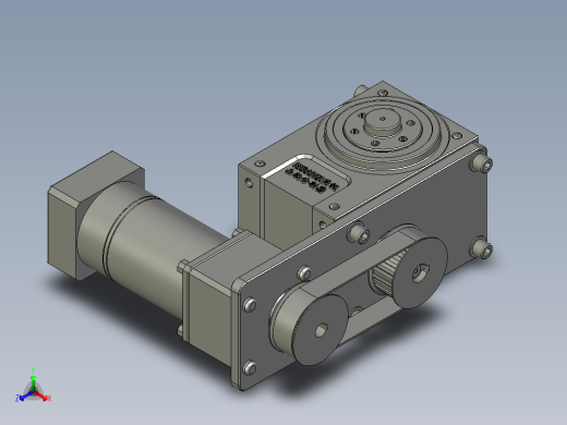 1英锐凸轮分割器水平带轮式右侧前方ZD