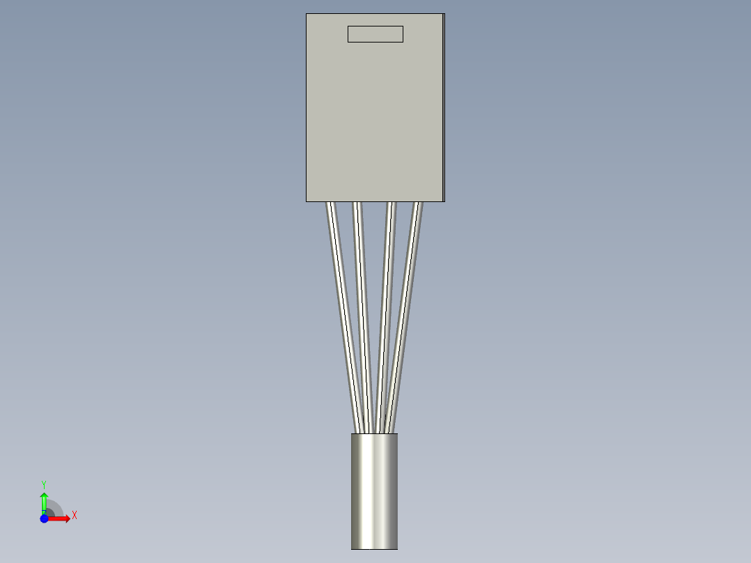 15504434-EE-1006(带导线接插件前视图