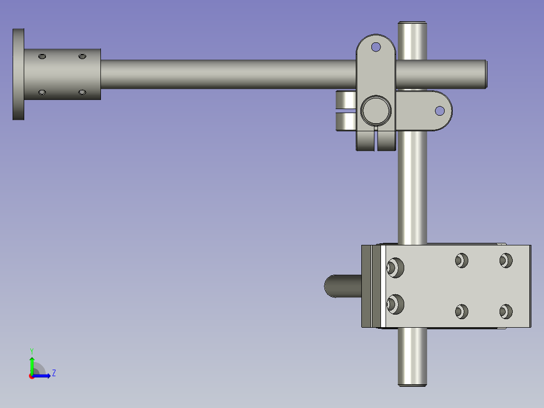 SAPMMZ01-05400-a扫码组件左视图