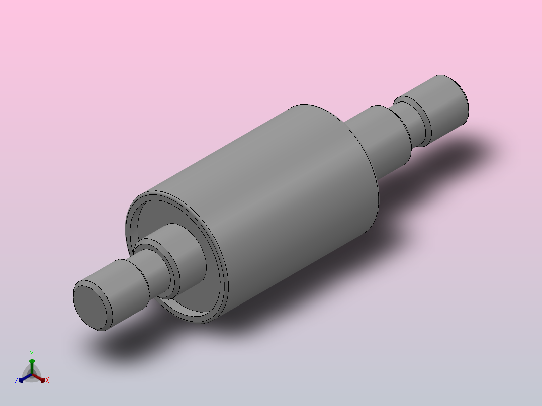 WB型水泵轴连轴承_WB 1226092正等轴测图