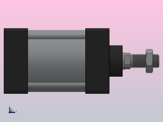 SC气缸SC标准气缸系列SC-63X50-S左视缩略图