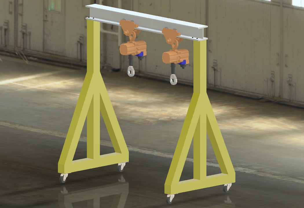 格鲁阿门廊龙门起重机15