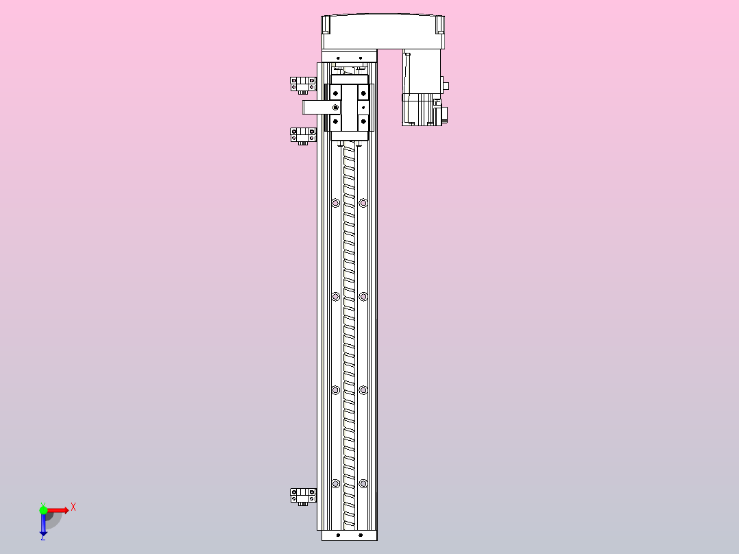 钢基模组TPA-KSR-6005C-500A1-MR-H1S1俯视图