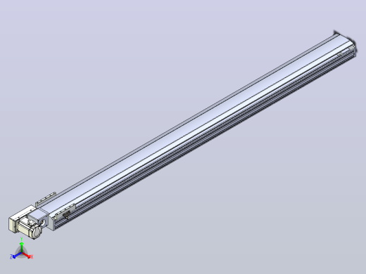皮带直线轴半封闭可选导轨TPA-HNB-175D-140-L2200-ML-C-P75-N3