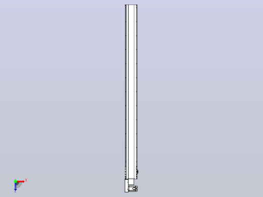 皮带直线轴半封闭可选导轨TPA-HNB-175D-140-L2200-ML-C-P75-N3俯视缩略图
