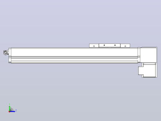 MCB14无尘皮带滑台[MCB14-L40-300-RD-P20-C3]左视缩略图