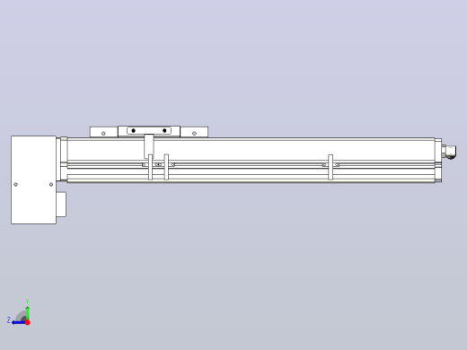 MCB14无尘皮带滑台[MCB14-L40-300-RD-P20-C3]右视缩略图