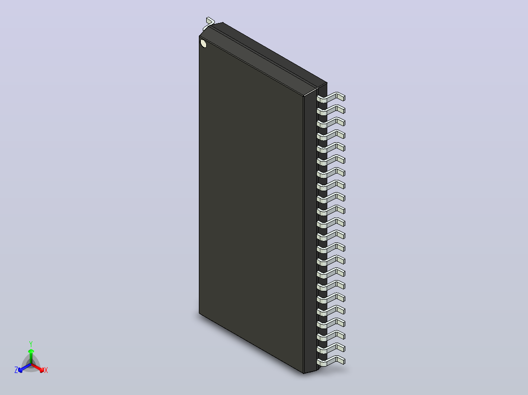 106x SOIC 封装（小外形集成电路）SOIC127P1603X300-44N主视图