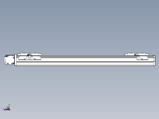 皮带直线轴双滑块型TPA-GCBS-50-P42-L175-DL-M10-N3右视缩略图