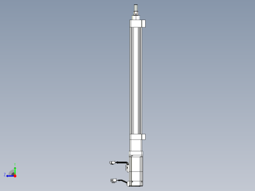轻载电动缸TPA-ESR40-1210C-L350-M-LB-W-P40-C3右视缩略图