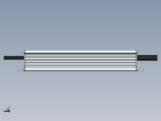 电源装置ARPV-UH48480-PFC (48V，10A，480W)(照明，IP67金属)右视缩略图