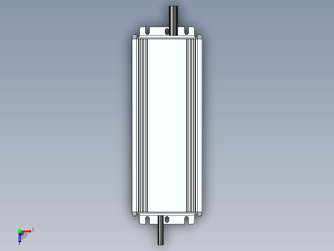电源装置ARPV-UH48480-PFC (48V，10A，480W)(照明，IP67金属)俯视图