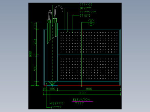 家装类CAD图块(四)-FH01034A