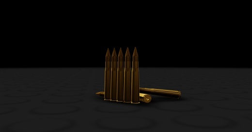 金色玩具弹模型缩略图