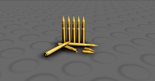 金色玩具弹模型缩略图