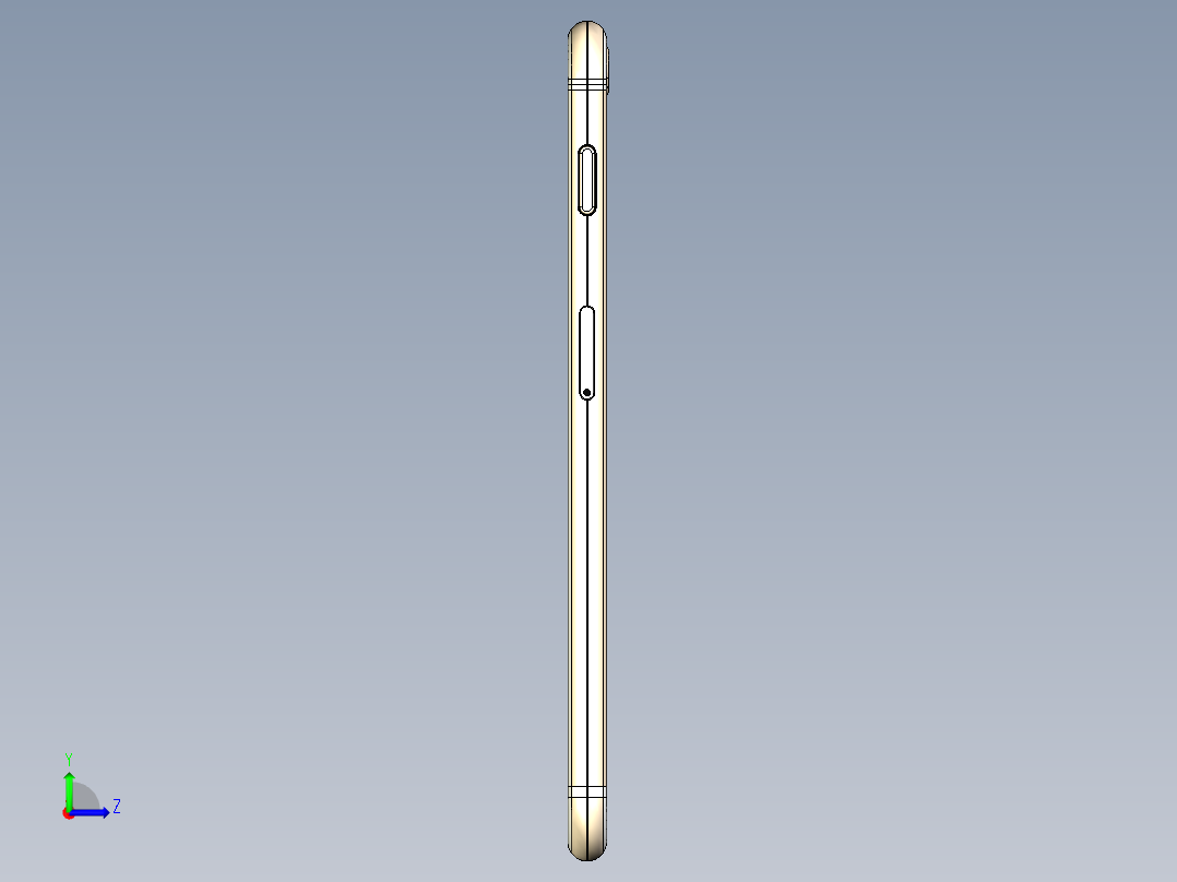 iPhone 7 Plus左视图