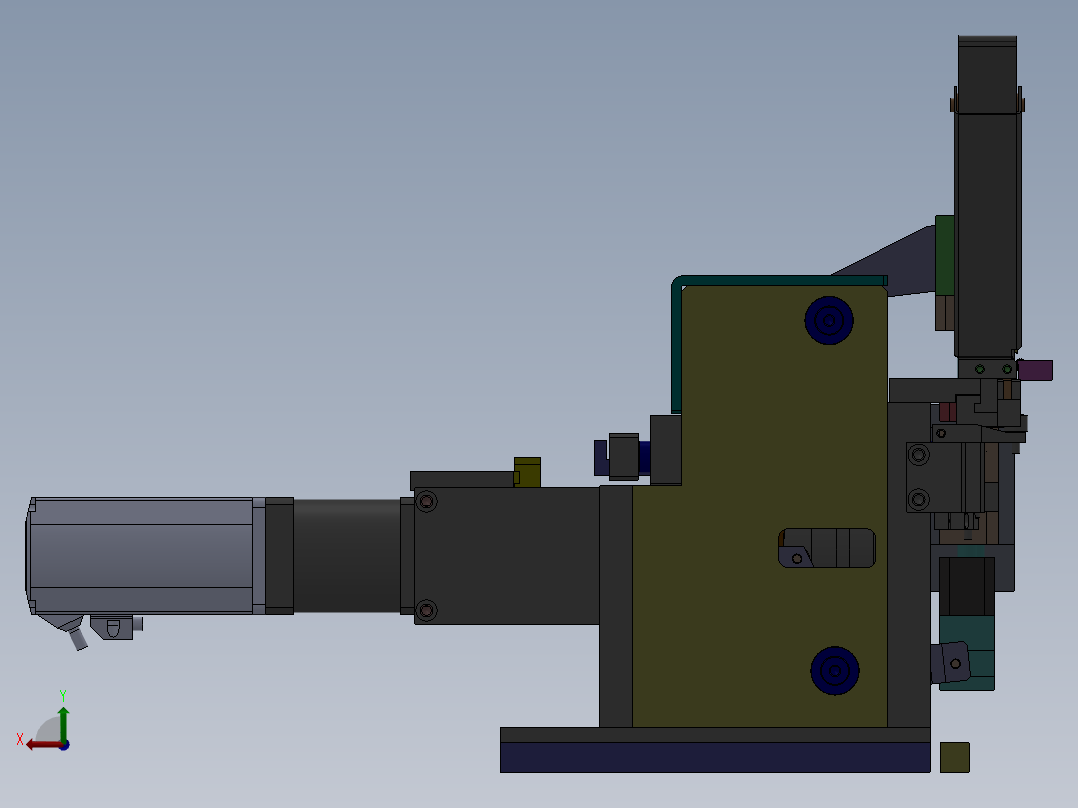 T142 凸轮插针机后视图