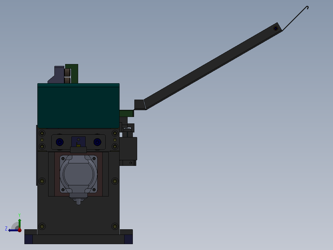 T142 凸轮插针机右视图