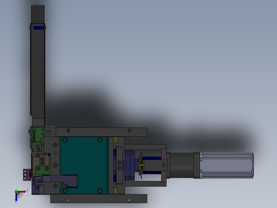 T142 凸轮插针机俯视图
